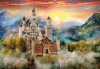 Clementoni Puzzle 2000 Neuschwanstein Zamek High Quality 32559